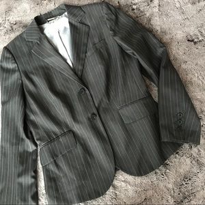 Calvin Klein Pinstripe Blazer